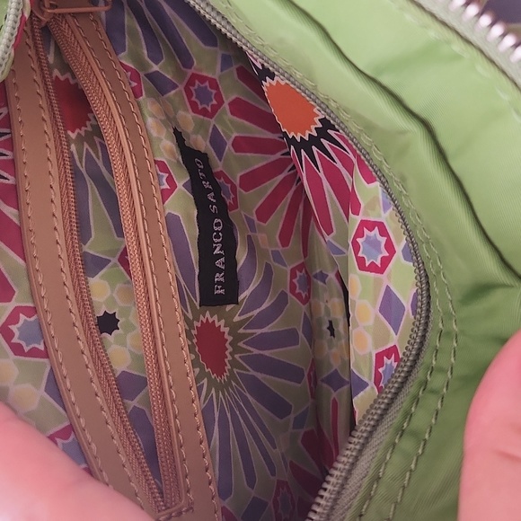 Franco Sarto Green Nylon Purse Handbag - Picture 7 of 12